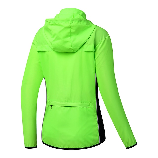 WOSAWE Women's Cycling Jacket Windbreaker Cycling Jersey High