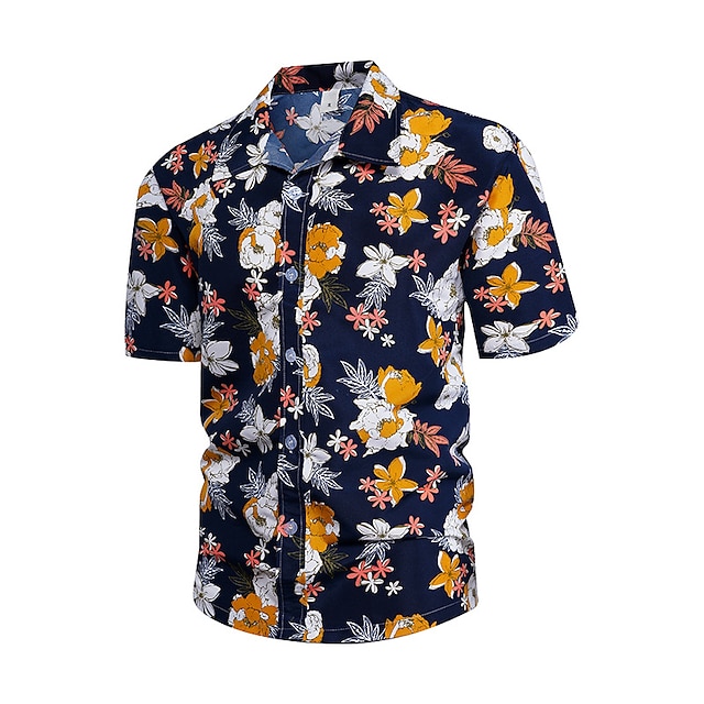 Men's Shirt Button Up Shirt Summer Shirt Beach Shirt Summer Hawaiian