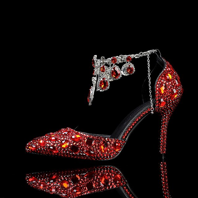 3cm heel bridal shoes