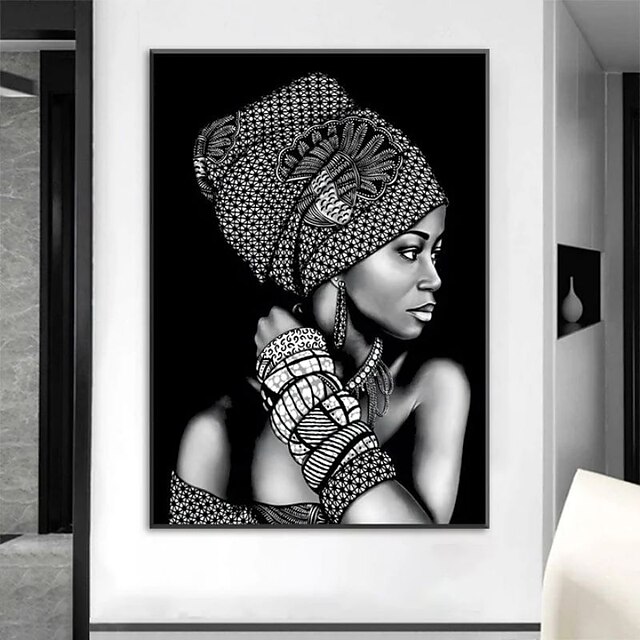 People Prints African Women Wall Art Canvas Modern Picture Home Decor