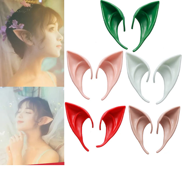 Santa Claus Elf Ears Christmas Accessories Men's Women's Christmas Adults' Christmas Christmas Eve Christmas Party 13