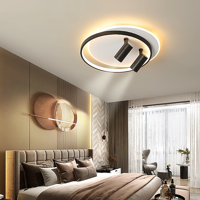  LED-Deckenleuchte kreativer Scheinwerfer moderne Hauptschlafzimmerlampe für Schlafzimmer, Esszimmer, Küche