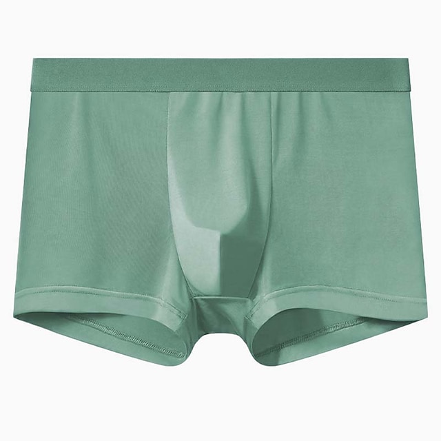 Men's 6 Pack Underwear Basic Panties Boxers Underwear Briefs Ice Silk