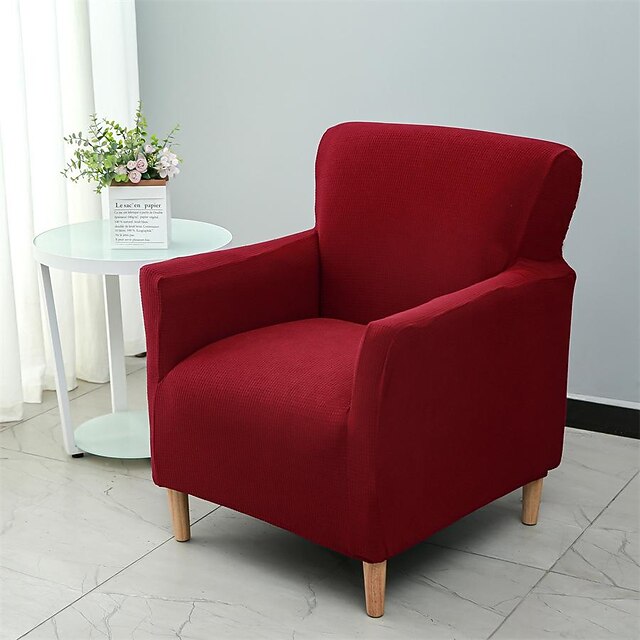 Stretch 1 Seat Sofa Cover Armchair Slipcover Elastic Fit Soft Durable