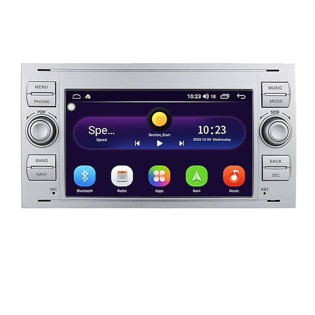  7 inch 2 din android autoradio voor ford focus 2 ford fusion mondeo c-max fiesta multimedia speler stereo gps navigatie