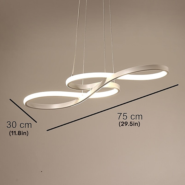 1-Light 58 cm Dimmable / Dimmable With Remote Control Pendant Light