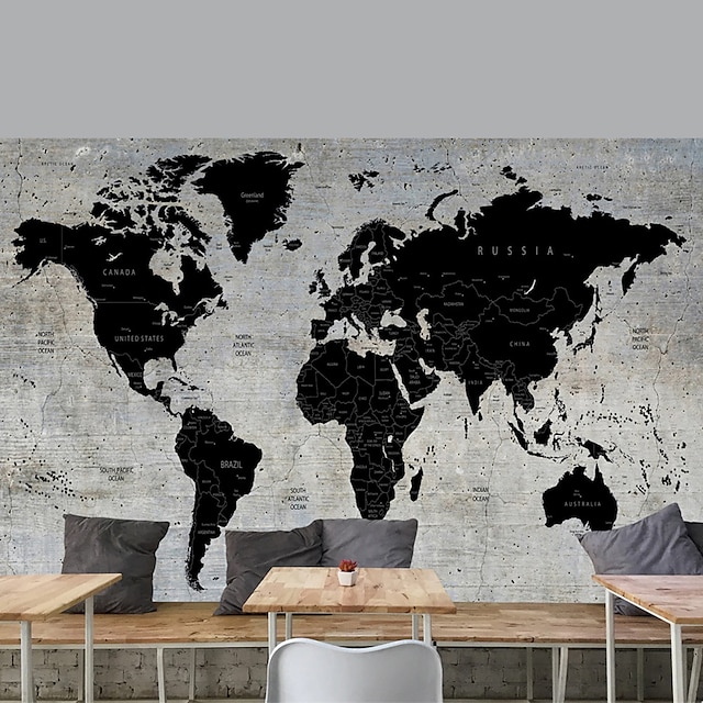  ورق حائط لخريطة العالم