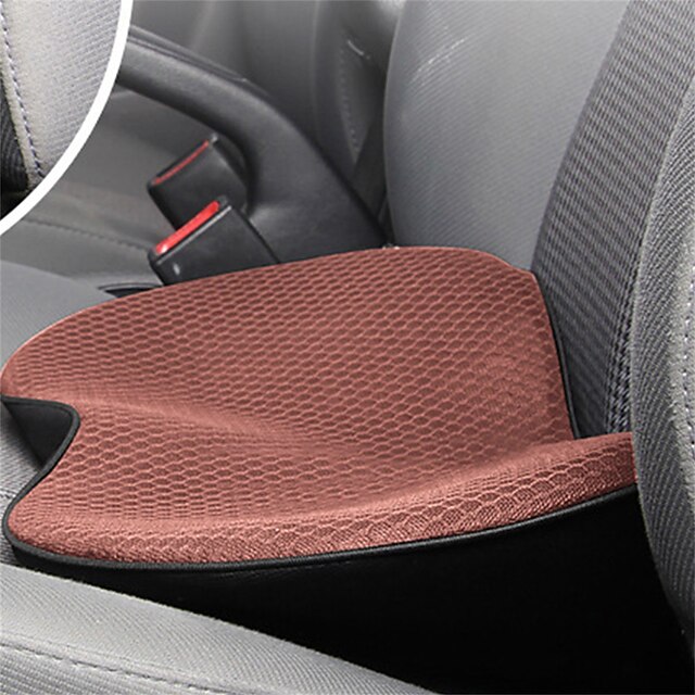 Car Seat Cushion Memory Foam Car Seat Pad Sciatica & Lower Back