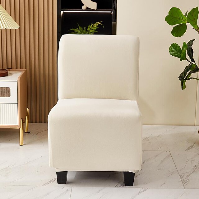 Armless Chair Slipcover Removable Armless Accent Chairs Covers Armless