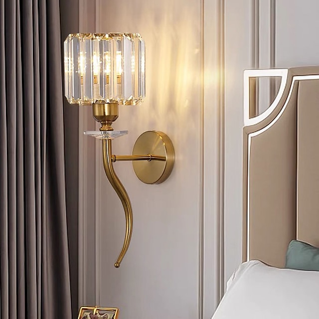  led wandlampen moderne luxe kristallen wandlamp retro vintage nachtkastje woonkamer kunst decoratie home verlichting wandlamp led wandlamp