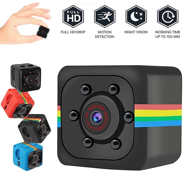  sq11 1080p mini kamera se senzorem nočního vidění motion dvr kamera miniaturní motion dv kamera