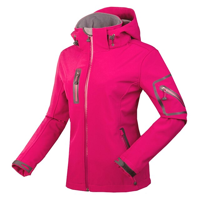 Women's Hiking Softshell Jacket Waterproof Hiking Jacket Rain Jacket