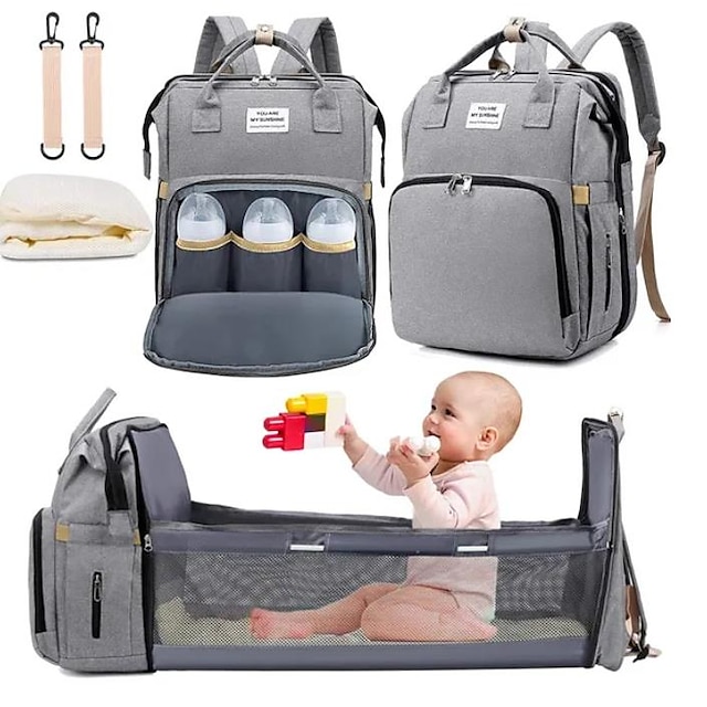  7 väriä uusi muoti matkamuumio monitoimireput äitiysvaippalaukku suuri kapasiteetti vaippakassi matkareppu hoitolaukku vauvanhoitoon äitilaukku autotarvikkeet