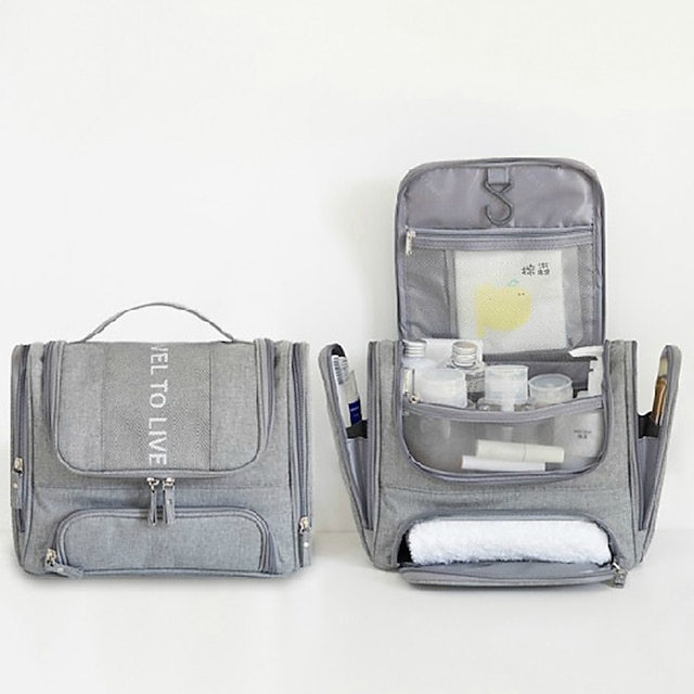  korejská kosmetická taška na suché a mokré separační dvojháčky pánská a dámská mycí taška vodotěsná přenosná skladovací taška