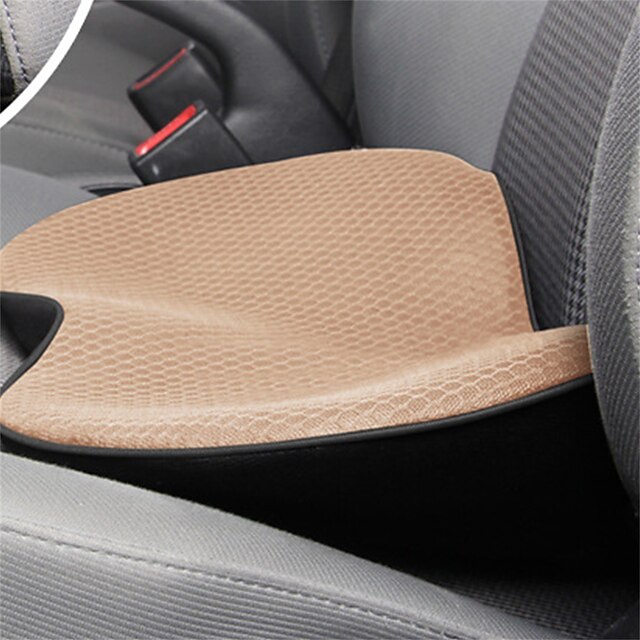 Car Seat Cushion Memory Foam Car Seat Pad Sciatica & Lower Back