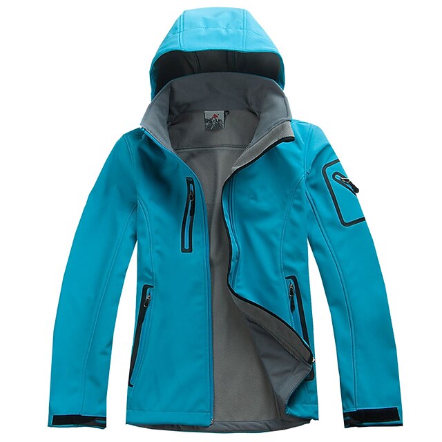 Women's Hiking Softshell Jacket Waterproof Hiking Jacket Rain Jacket