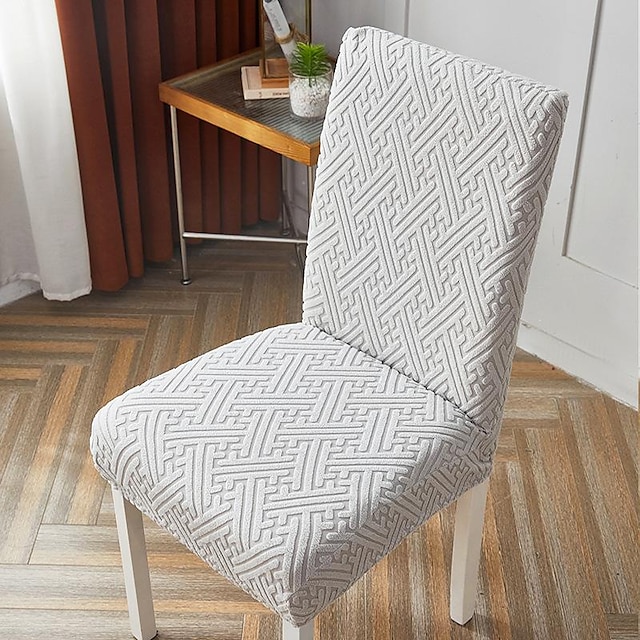 Stretch Dining Chair Cover Flexible Slipcovers for a Snug Fit