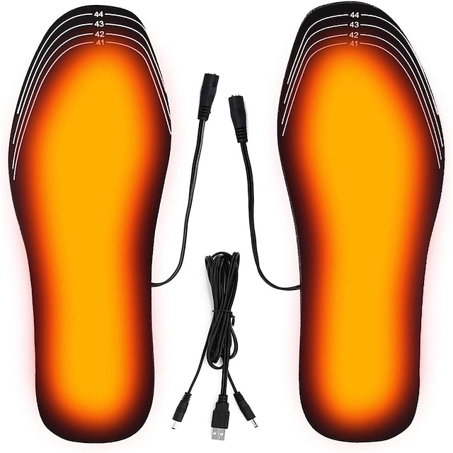  Podgrzewane wkładki do butów usb elektryczna podkładka do rozgrzewania stóp stopy cieplejsze skarpety pad mat winter outdoor sports Heating insole winter warm