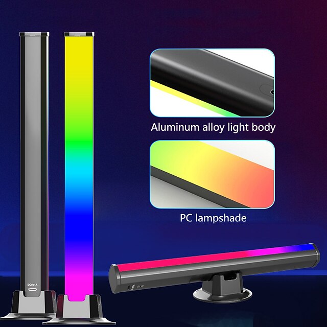 LED Smart Light Desktop Atmosphere Light, TV Background Light Tuya Wifi ...