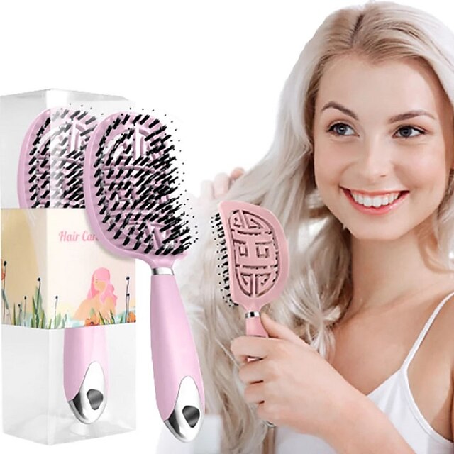  Professional Detangling Hair Brush Hairbrush Anti Klit Brushy Haarborstel Scalp Massage Combs For Women Hair Styling Tools