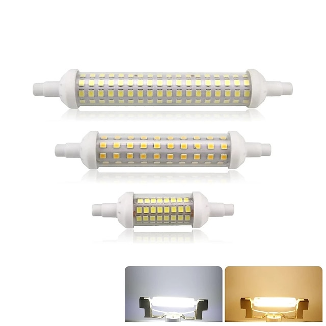  1PC 6 W 9 W 12 W LED Spotlight LED Corn Lights Tube Lights 340-360,400-420,800-850 lm R7S T 64/80/144 LED Beads SMD 2835 Warm White White 220 V