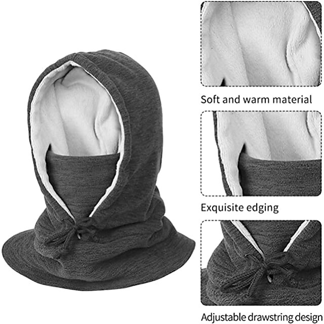 Ezovino Sturmhaube 4 Stück - Ski Gesichtsmaske Unisex Für