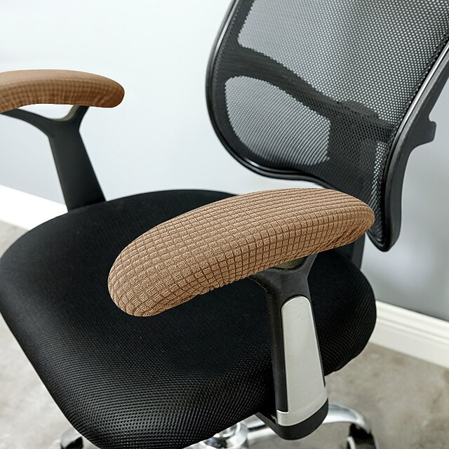 Stretch Office Chair Armrest Cover Pads Slipcover Elastic, Comfy Gaming Chair Arm Rest Covers