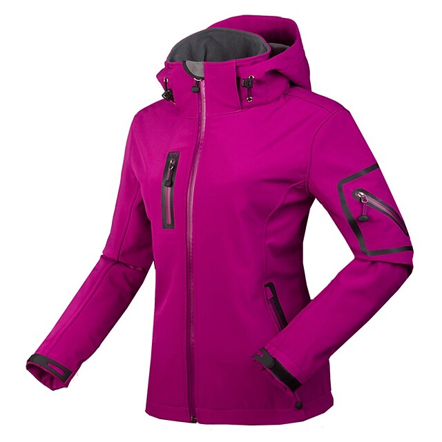 Women's Hiking Softshell Jacket Waterproof Hiking Jacket Rain Jacket