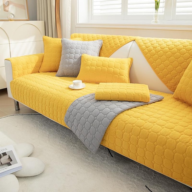  sofamåtte quiltet sofamåttebetræk sædehynde betræk sektionssofabetræk, møbelbeskytter skridsikre sofabetræk (sælges stykvis/ikke alle sæt)