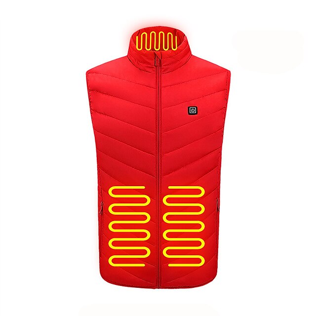 Unisex-Adult USB Heated Vest with 9 Heating Zones (4 colors)