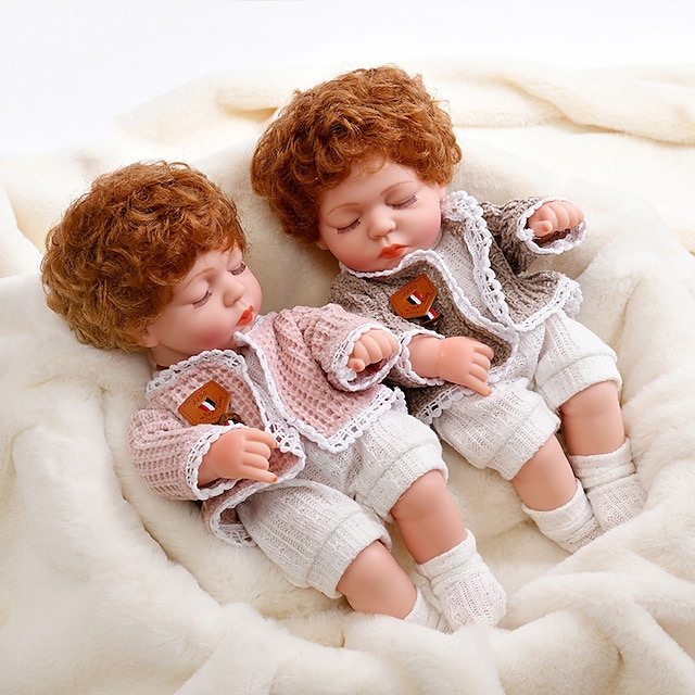 Preludio borde profesor Muñecas reborn de 12 pulgadas con cabeza de pelo, muñeca pequeña realista,  juguetes de baño para bebés reales, muñecos suaves de silicona completos,  regalos para niños 9391547 2022 – €99.44