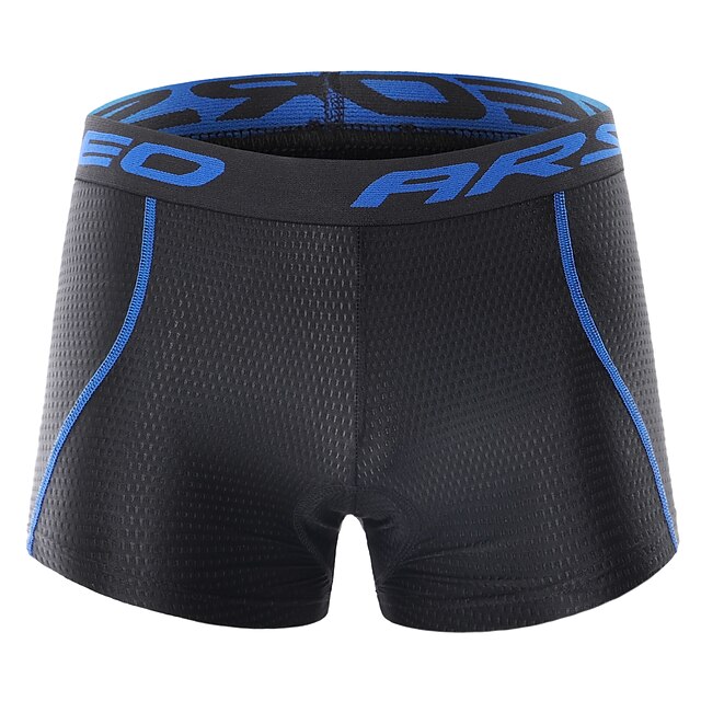 Arsuxeo Men's Cycling Under Shorts Cycling Padded Shorts Bike Underwear