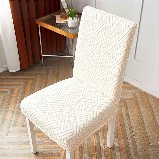 Stretch Dining Chair Cover Flexible Slipcovers for a Snug Fit