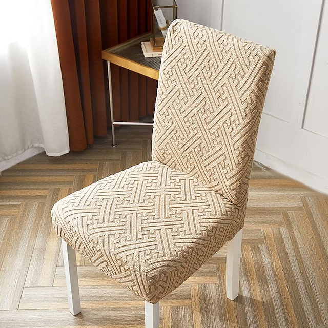 Stretch Dining Chair Cover Flexible Slipcovers for a Snug Fit