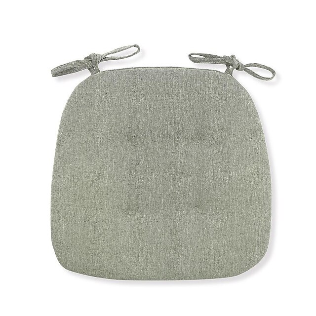 Chair Cushion Dining Chair Seat Pad Non Slip Memory Foam Chair Pad with Ties UShaped Seat Cover