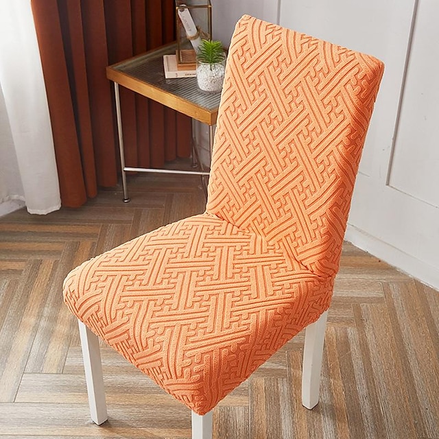Stretch Dining Chair Cover Flexible Slipcovers for a Snug Fit