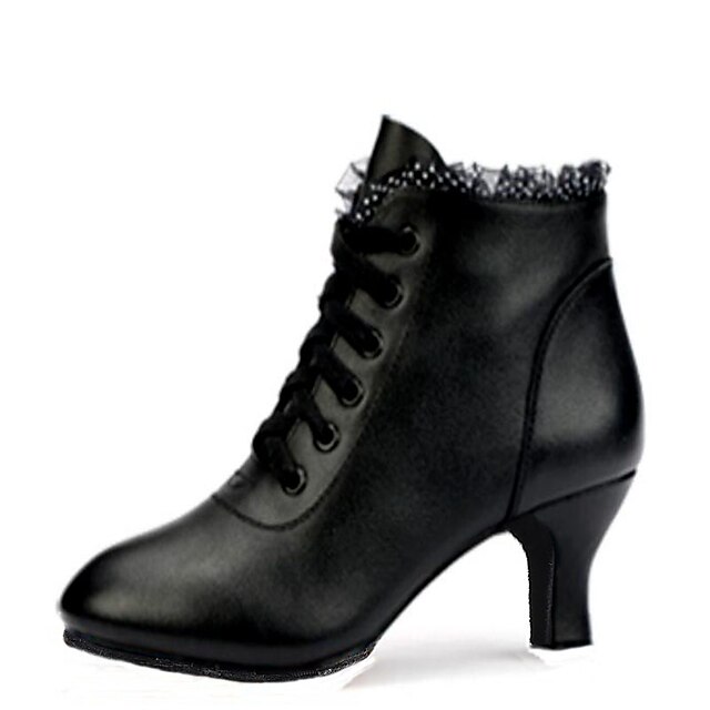 bottines style cabaret