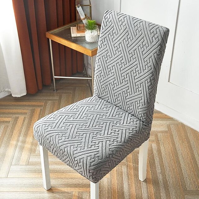 Stretch Dining Chair Cover Flexible Slipcovers for a Snug Fit