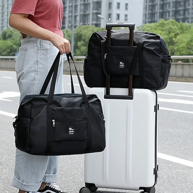  forretningsrejse sammenfoldelig vandtæt trolley rejsetaske opbevaringstaske opbevaringstaske fitnesstaske bagagetaske