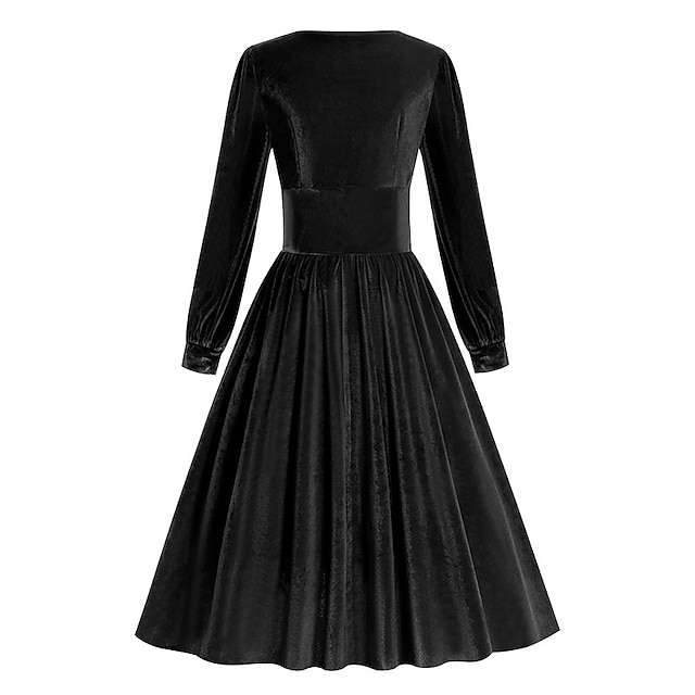 Retro Vintage 1950s Vintage Dress Cocktail Dress Swing Dress Flare