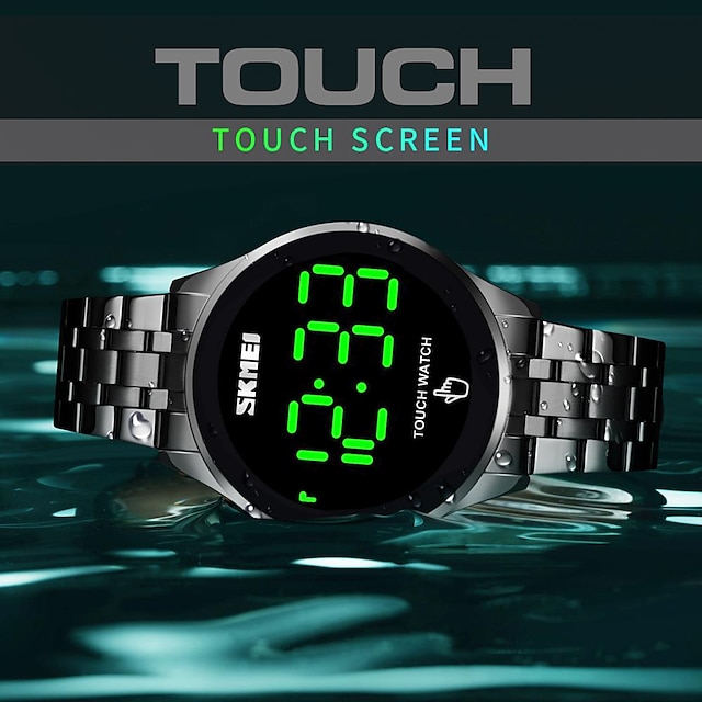  1550 Montre intelligente Smartwatch Montre Connectée Compatible avec Hommes Imperméable