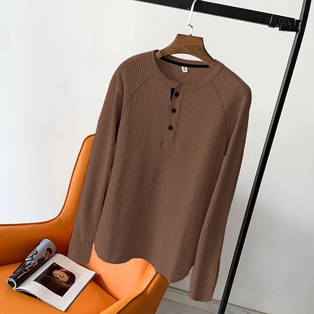 Camisa Médica Keswi Estilo Henley Con Mangas Cortas Y 4 Bolsillos Para