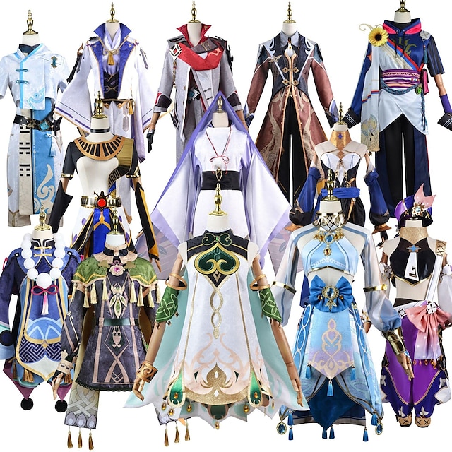  Inspired by Genshin Impact Collei Nilou Nahida Anime Cosplay Costumes Japanese Cosplay Suits Accessories For Men's Women's