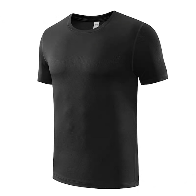  Homens Camiseta Camisas antiumidade Tecido Gola Redonda Rua Feriado Manga Curta Roupa Moda Designer Casual Confortável