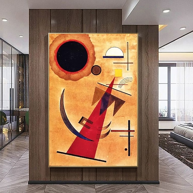 Handmade Oil Painting Canvas Wall Art Decoration Wassily Kandinsky Abstract for Home Decor