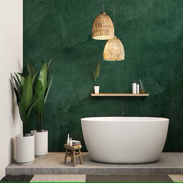 samen cultuur stoel groen beton behang muurschildering groen abstract muurbekleding sticker  schil en plak verwijderbaar pvc/vinyl materiaal zelfklevend/lijm vereist  muurdecoratie voor woonkamer keuken badkamer 2023 - US $45.28
