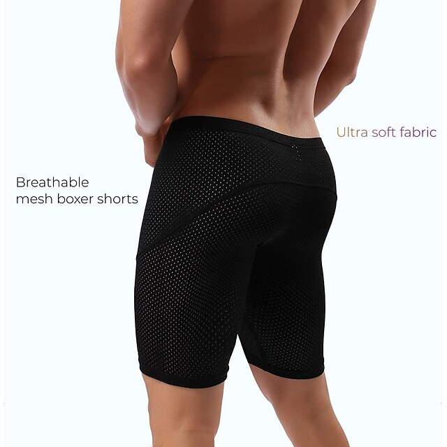 Men's Running Shorts Base Layer Mesh Base Layer Athletic Athleisure ...