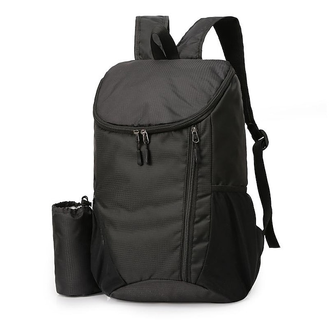  Leichter, wasserdichter Wanderrucksack – Outdoor-Reiserucksack mit großem Fassungsvermögen und Wasserflaschenhalter, robuster Camping-Tagesrucksack für Männer und Frauen