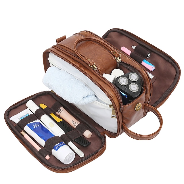 Men's Toiletries Bag Travel Storage Cosmetic Bag Available From Stock ...