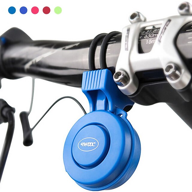  Sähköpyörän sarvi Turvallisuus varten Maantiepyörä Maastopyörä BMX TT Fiksipyörä Pyöräily Kumi PC ABS Punainen Sininen Pinkki 1 pcs
